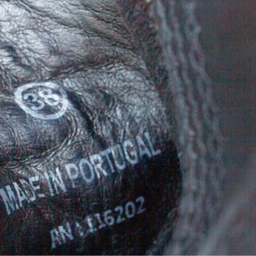 568$MRP Zadig & Voltaire Joe Boots Black Leather Lace Up Zip Logo Boots , Sz 38 - Picture 15 of 16